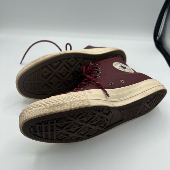 Size 7 - Converse Chuck Taylor All Star High Dark Burgundy - 162384C. - Picture 3 of 9